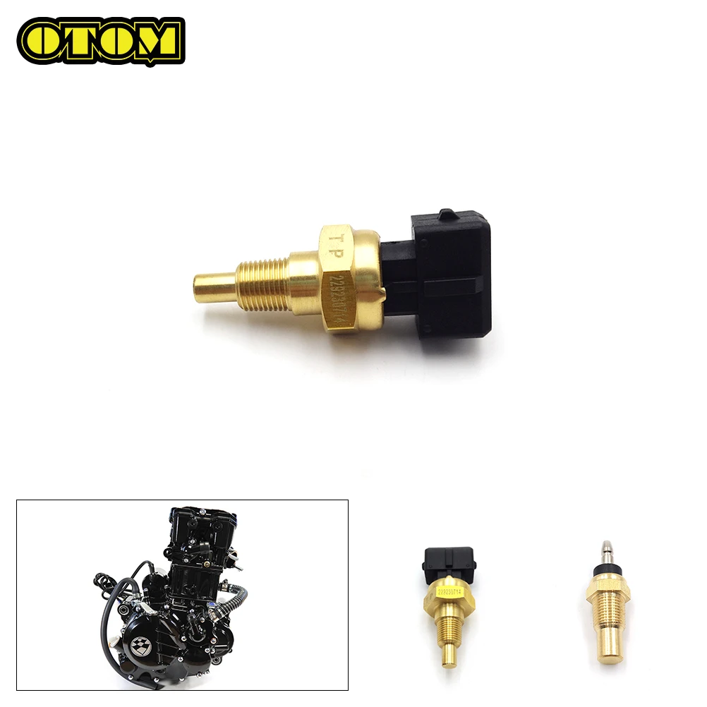 Motorcycle For ZONGSHEN Coolant Temperature Sensor Carburetor 3-Wire EFI NB300 ZS174MN-5 Water-Cooled 4 Stroke Engine Dirt Bikes