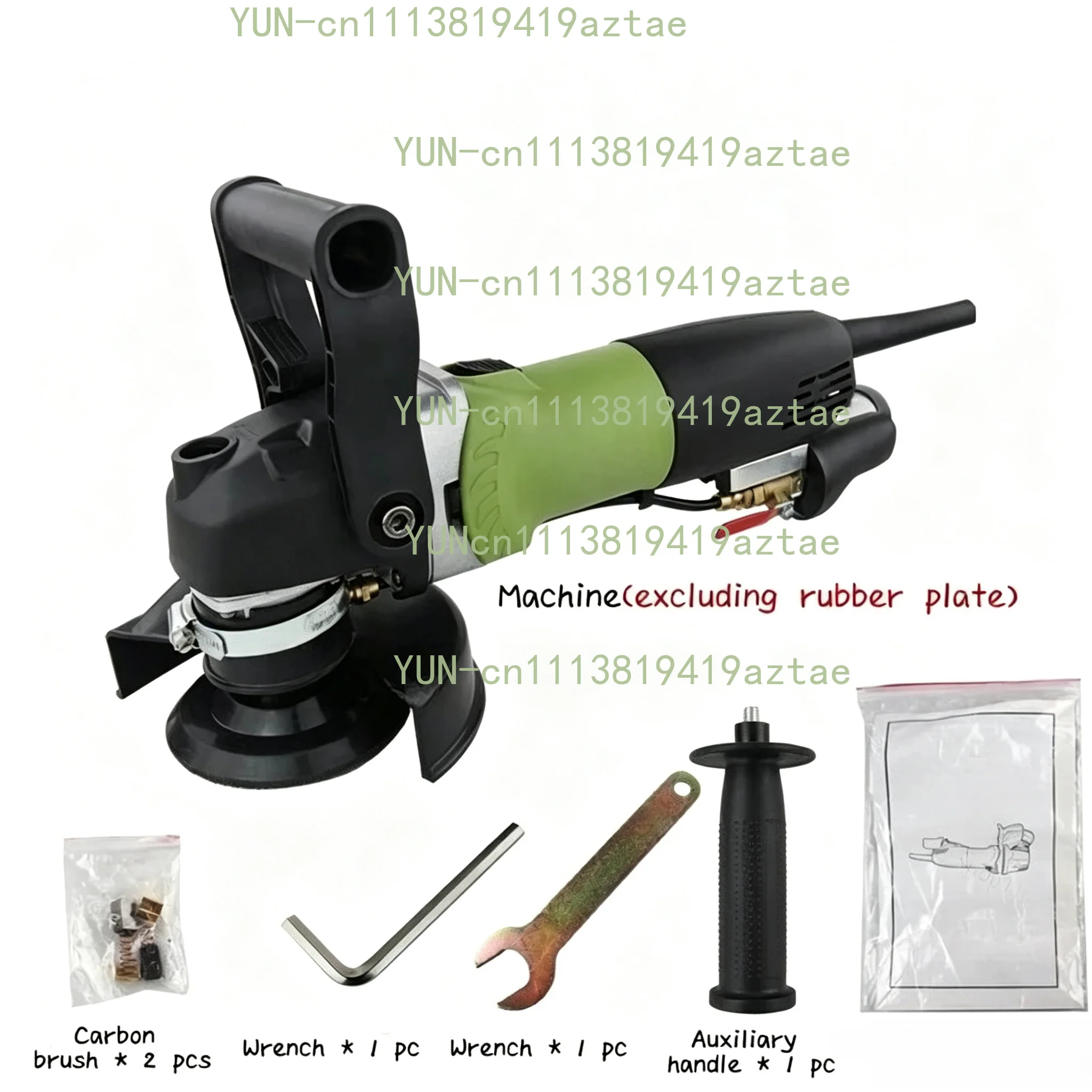 110/220V 800W Hand-Held Water Injection Stone Polisher, Wet Polishing Machine for Cement Floor & Marble