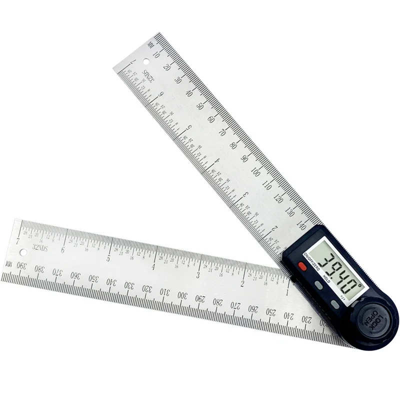 

High Precision Digital Display Goniometer 0-360 Degrees Protractor Measuring Instrument Multifunctional Universal Goniometer