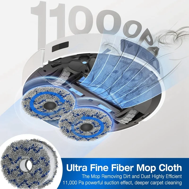 For ECOVACS DEEBOT T30 Omni / T30 PRO Omni Robot Vacuum Cleaner Side Brush Hepa Filter Mop Cloth Accessories