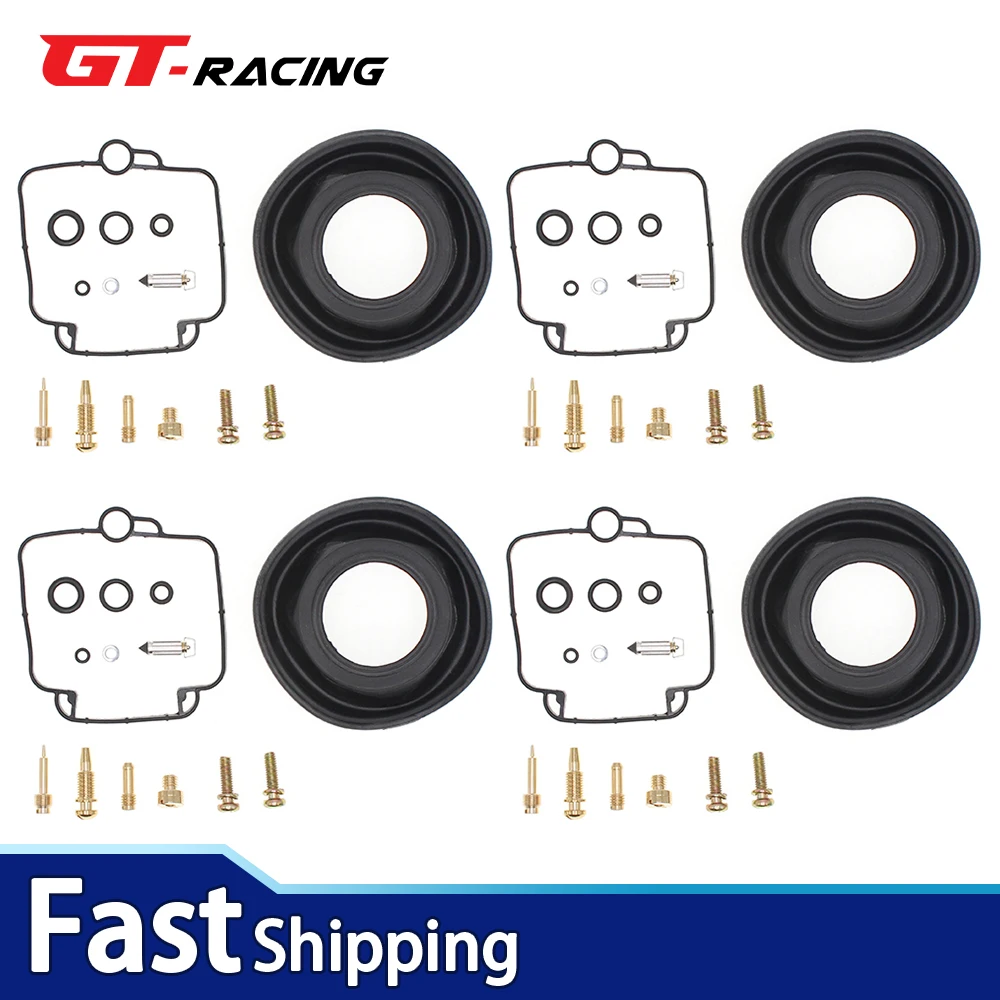 

For Suzuki GSX600F 1988-1997 GSX600 F 4X Carburetor Carb Repair Rebuild Kit