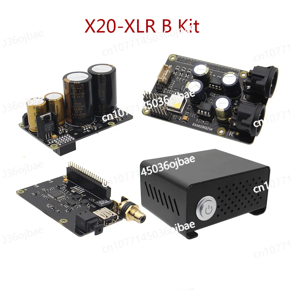 

Raspberry Pi for Raspberry Pi HiFi sound card xmos ES9028Q2M X20-XLR
