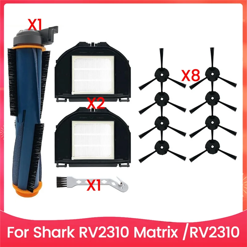 

A7THK-12PCS Brush And Filter Kit For Shark RV2310 Matrix RV2310 Vacuum Cleaner Accessories Replacement Parts