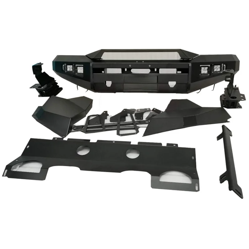 High Quality 4X4 Offroad Pickup Bull Bar Front Bumper Exterior Facelift Modified Upgrade Replacement Accessories