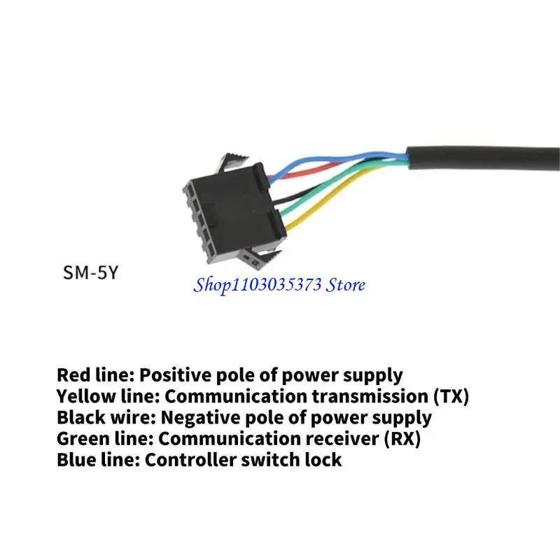 D46B EN06 Electric Bike LCD Display Meter 24V 36V 48V Compatible for Mountain Bikes