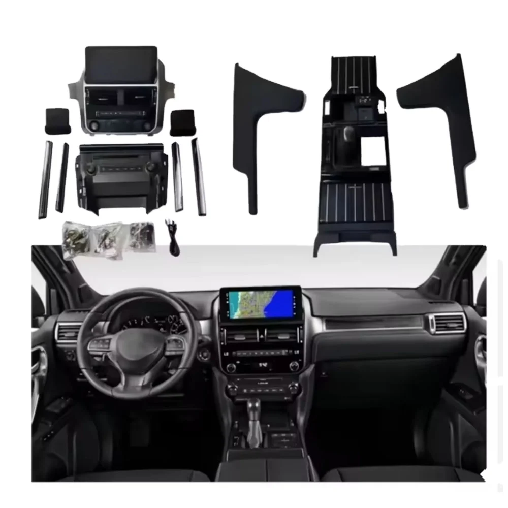 igh Quality Auto Parts Interior Modification Kit Old to New for GX460 Upgrade Keep the Original Car CD