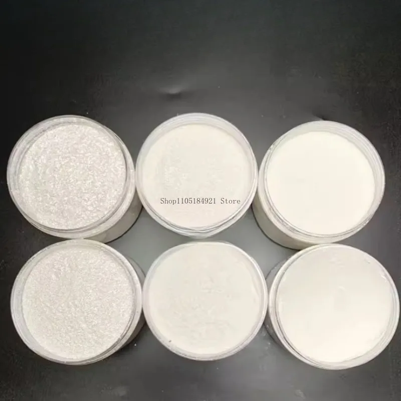 1000g 1200 Mesh White Pearl Powder Glitter Pigment Painting Ink Printing/Handicraft Embellishment Drawing Colour Mixing Powder