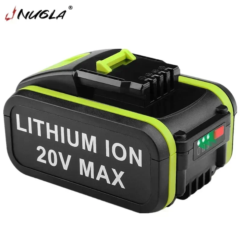 

5,0 Ah 20V lithium-ionen ersatz batterie für Worx WA3551 WA 3551,1 WA3553 WA3641 WG629E WG546E WU268 für worx Power Tools