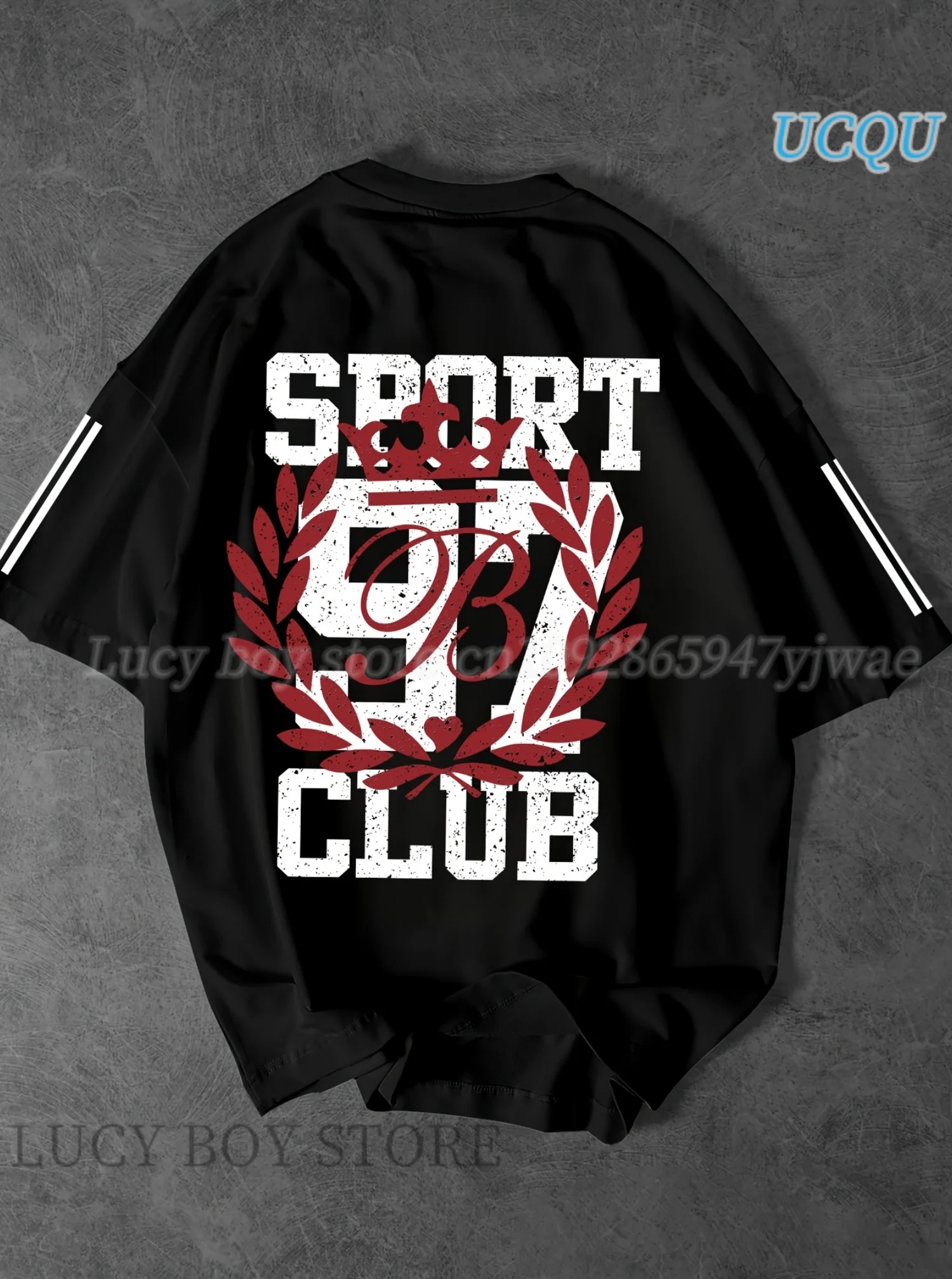 

Mens Sport Club 97 Printed Short Sleeve T Shirt Man O-Neck Sportwear jerseys Racing Football Tee Vintage Casual Tops Men Clothes