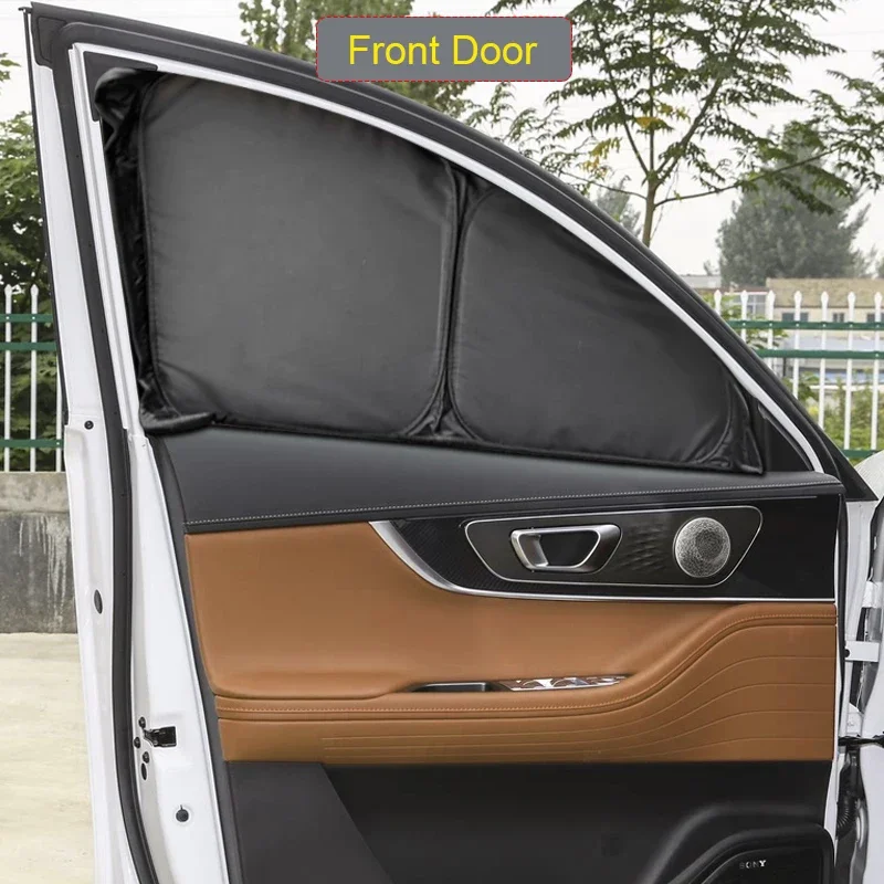 

Car Black Anti-UV Heat Insulation Window Privacy Sunshade For CHERY TIGGO 7 PRO MAX 2020-Present Protect Cover Auto Accessory