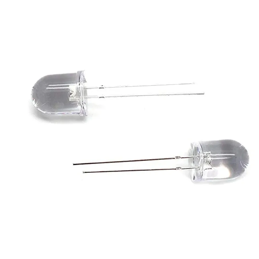 500pcs 10mm Led Diodes Clear Round Colorful Emitting Diode Light LED Lamp 5mm  Beads  Led 5v