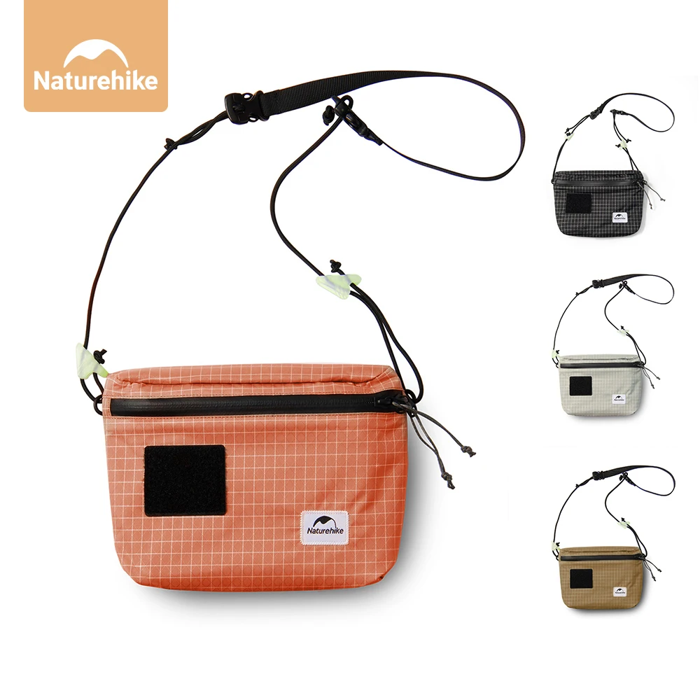 

Сумка-мессенджер Naturehike Casual 3L ZT-12 Mia, регулируемая, для активного отдыха, кемпинга, походов, портативная