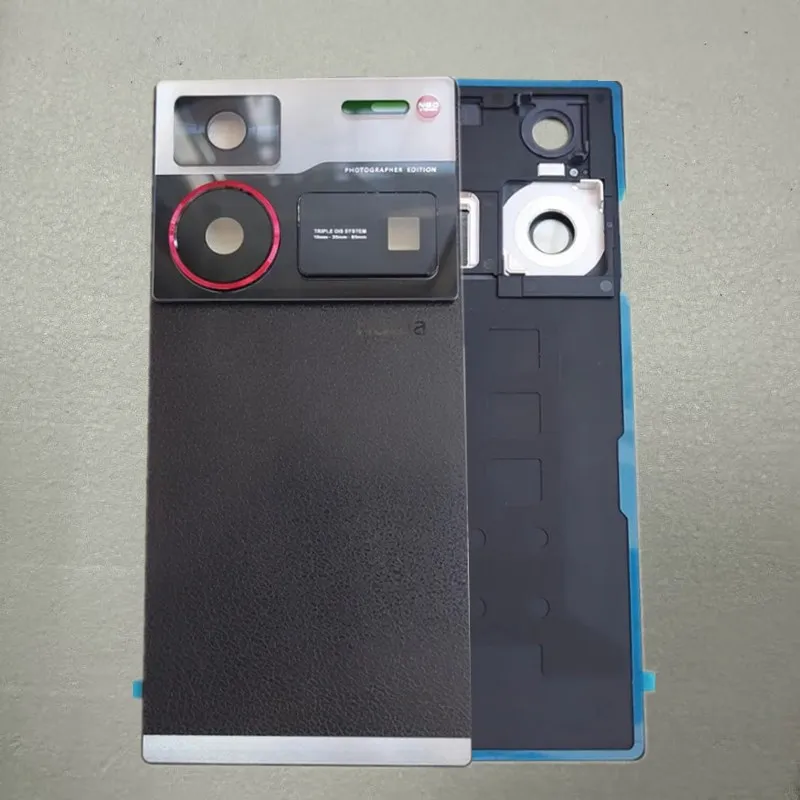 Back Battery Glass Cover Housing Lid Door Rear Case with Camera Frame Lens for ZTE Nubia Z60 Ultra NX721J