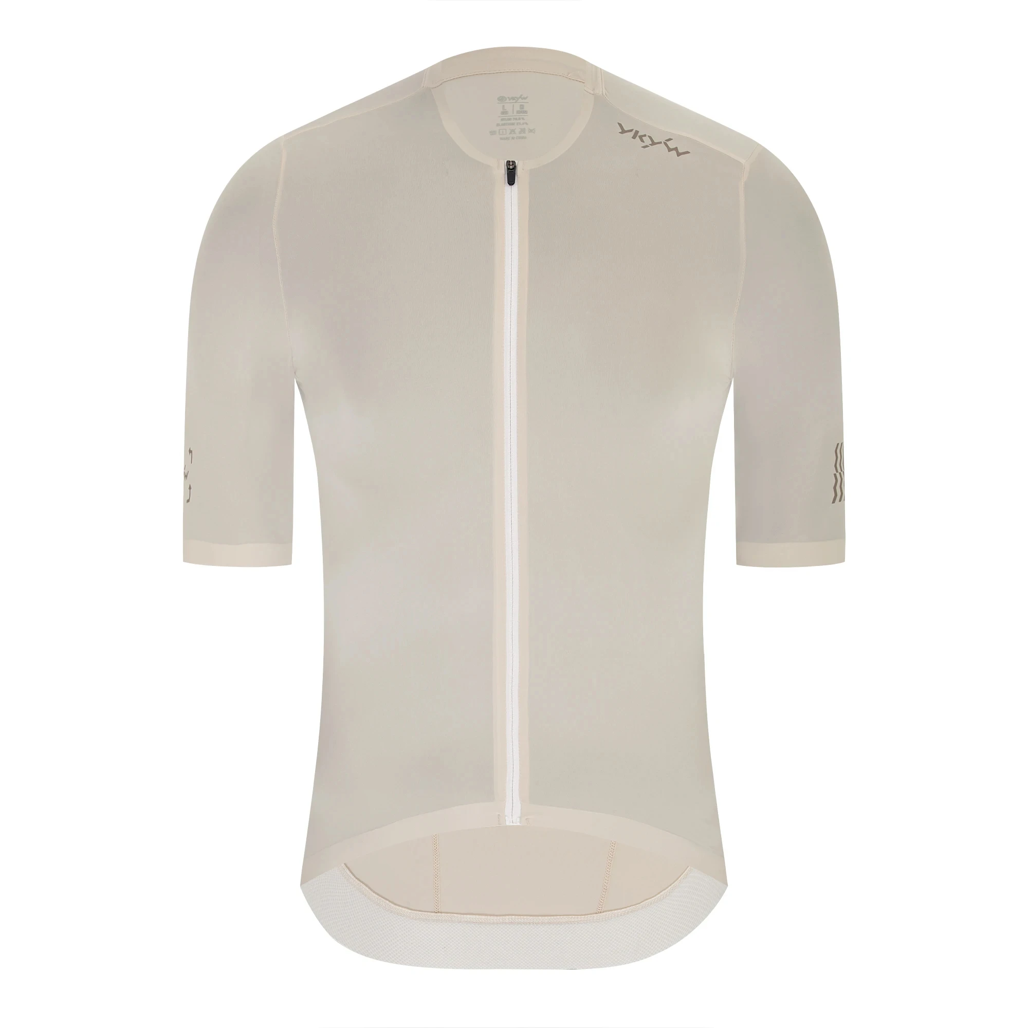 YKYWBIKE 2026 Sommer Herren Radtrikot Kragenlos Kurzarm Cool-Touch Rutschfest Schnelltrocknend Atmungsaktiv Rennrad MTB Oberteil – Detail 30