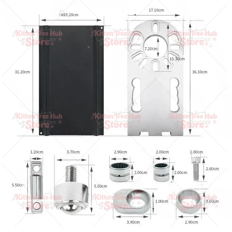 Auto Repair Chassis Stress Relief Tool Bushing Reset Tool Adjust Swing Arm Bushing Stress Four Wheel Positioning Tool