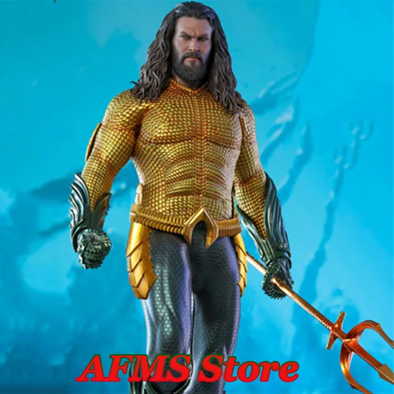 Originale HotToys MMS518 scala 1/6 figura da collezione Aquaman Arthur Curry Aquaman 12 pollici uomini soldato Action Figure modello giocattoli