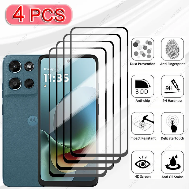 لموتورولا موتو G Play 2026 زجاج أسود حافة طبقة رقيقة واقية لموتورولا موتو G 2026 واقي للشاشة حامي عدسة الكاميرا
