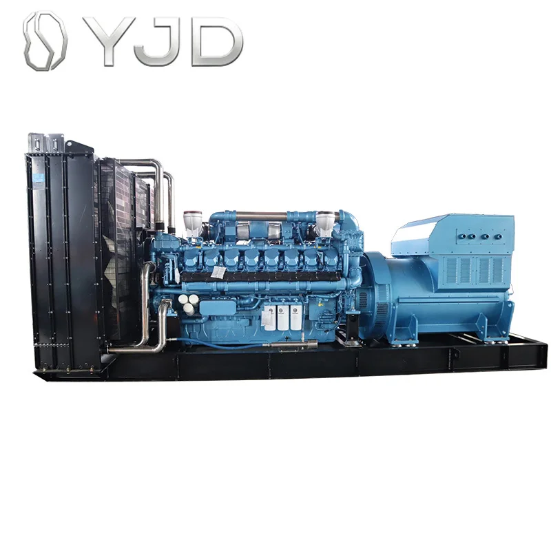 For AI Data Center Backup Power2000kw 2500kva Open Type Diesel Generator Set