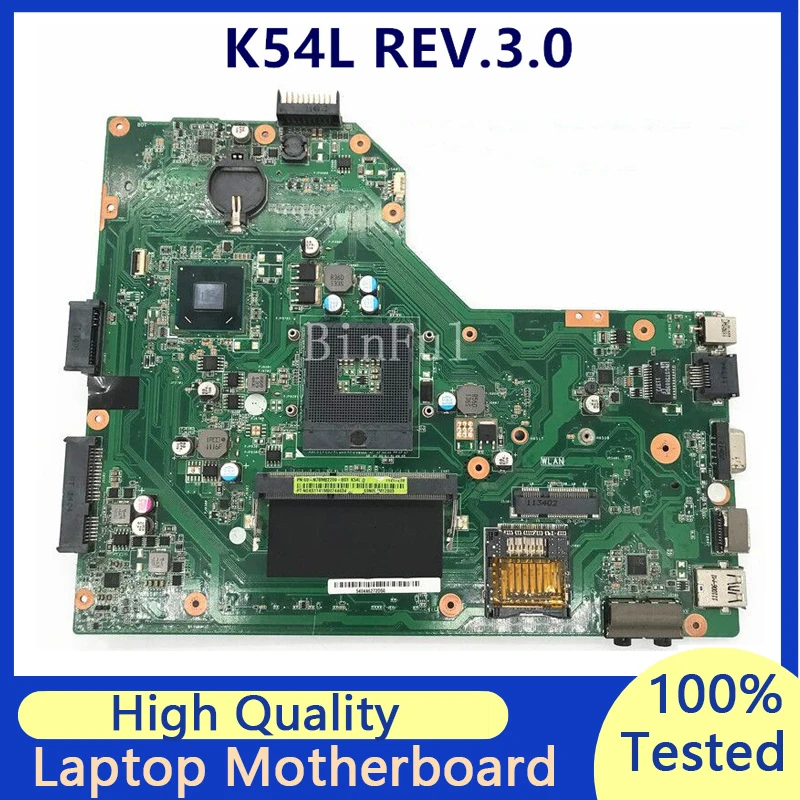 

Mainboard For ASUS K54L REV.3.0 Laptop Motherboard HM65 SLJ4P 100% Full Tested Working Well