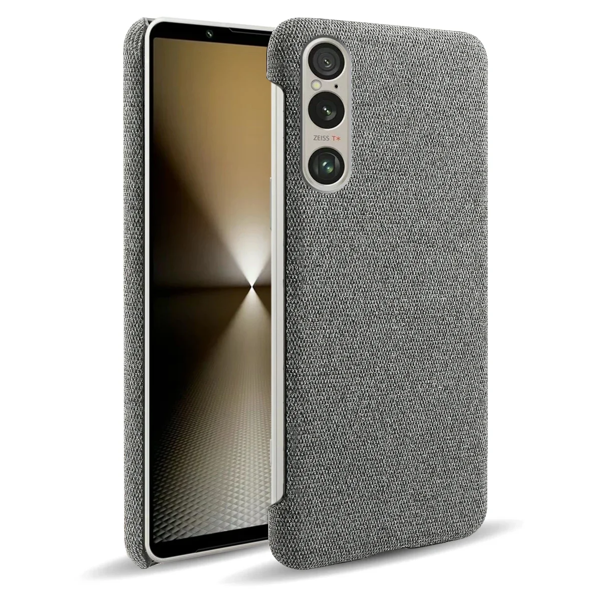 Luxury Fabric Antiskid Cover for Sony Xperia 1 VI, XQEC54EUKCB.GC, XQEC54EUKCG.GC, XQEC54EUKCS.GC, XQ-EC72 Capa