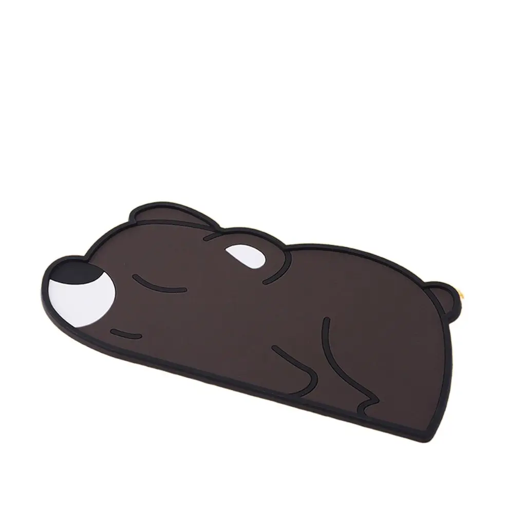 

1 pcs Creative PVC Material Cartoon Anti Slide Table Decor Soft Dashboard Pad Non Slip Pad Car Pad Storage Mat