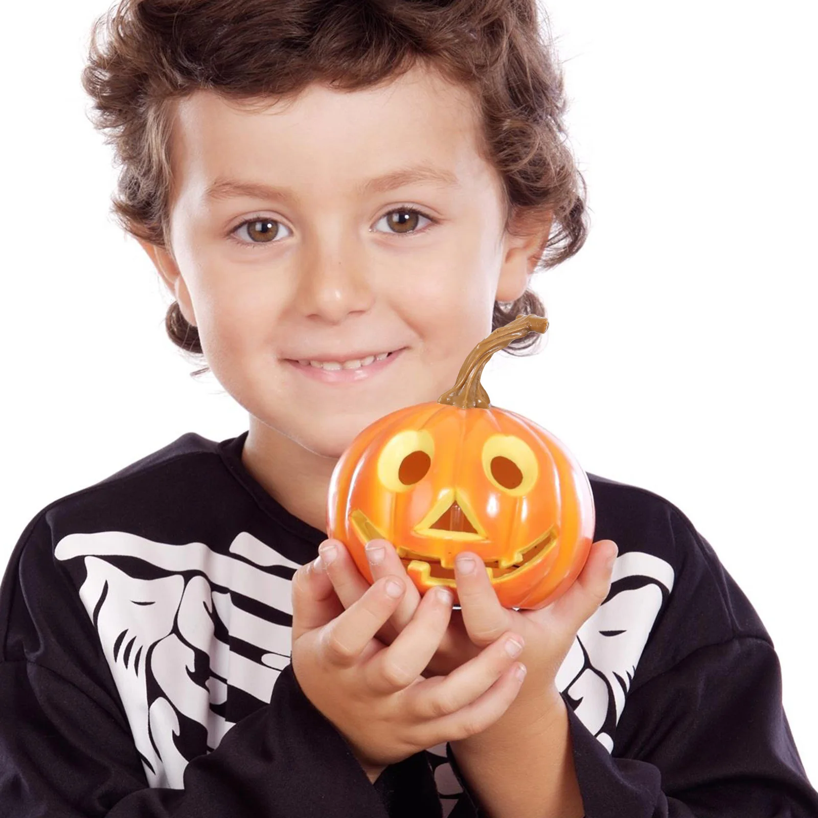 

24Pcs Pumpkin Stem Accessory Easy Install DIY Craft Harvest Plastic Handle Jack-O'-Lantern Decor Pumpkin Handle