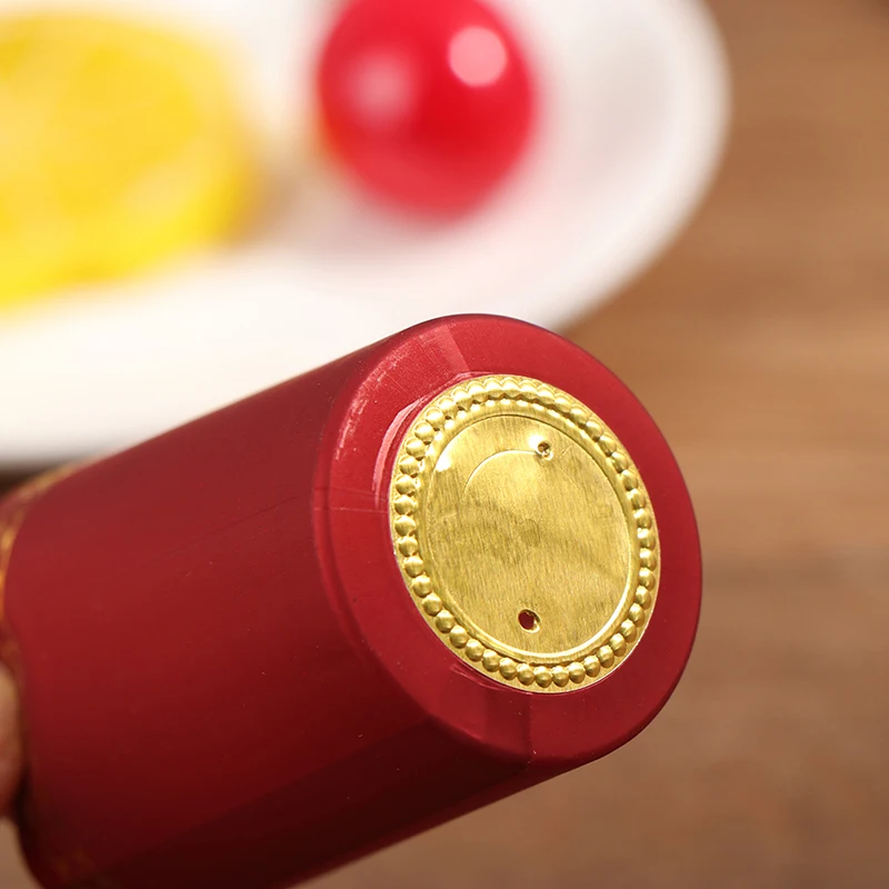 10 buah PVC panas menyusut Film penutup botol penutup lengan menyeduh Wine Stopper penutup segel botol