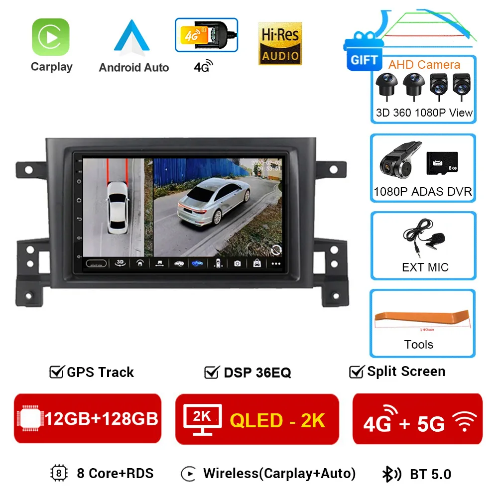 2K 12G-128G 360 DVR