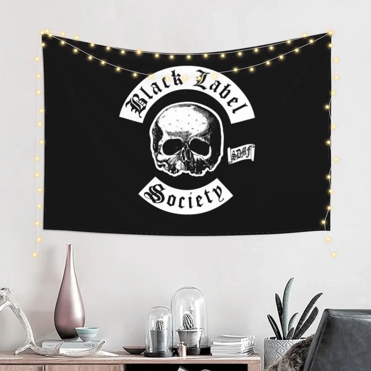 Black Label Society Band Tapestry Bed Room Decoration House Decor Tapestry