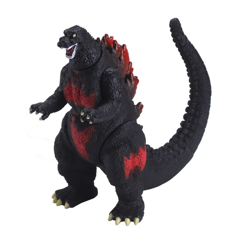 17-30cm Godzilla VS Kingkong  Oversized Gojira Soft Glue King Ghidorah Action Figure Movable Joints Model  Toys For Kid Boy Gift