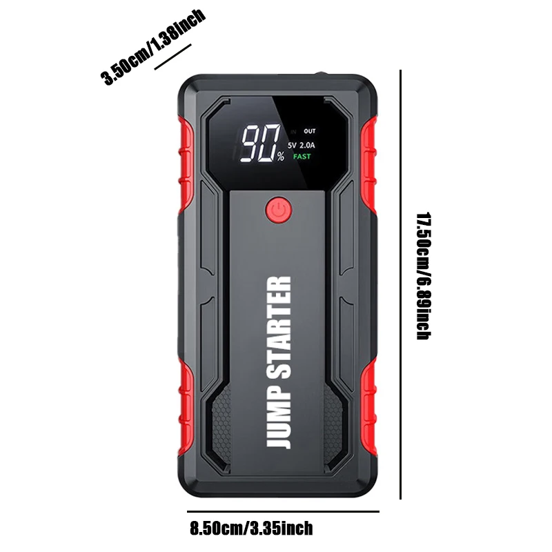 Portable Auto Jump Starter Power Bank Starting Device For 12V Emergency Car Battery Booster Starter Charger