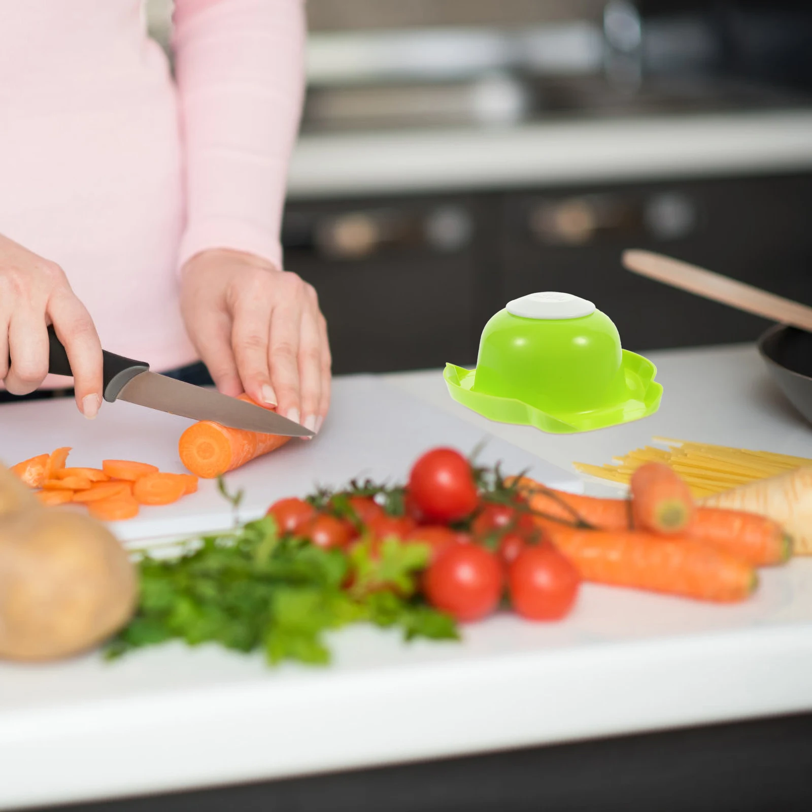 

3pcs Grater Kitchen Gadget Foldable Slicer Cutter Garlic Cheese Shredder Shred Vegetable Holder Veggie Tool
