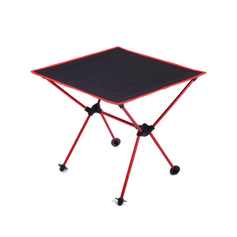 Outdoor Camping Folding Table Camping Aluminium Alloy Picnic Table Waterproof 600DOxford  Durable Folding Table Desk For Picnic