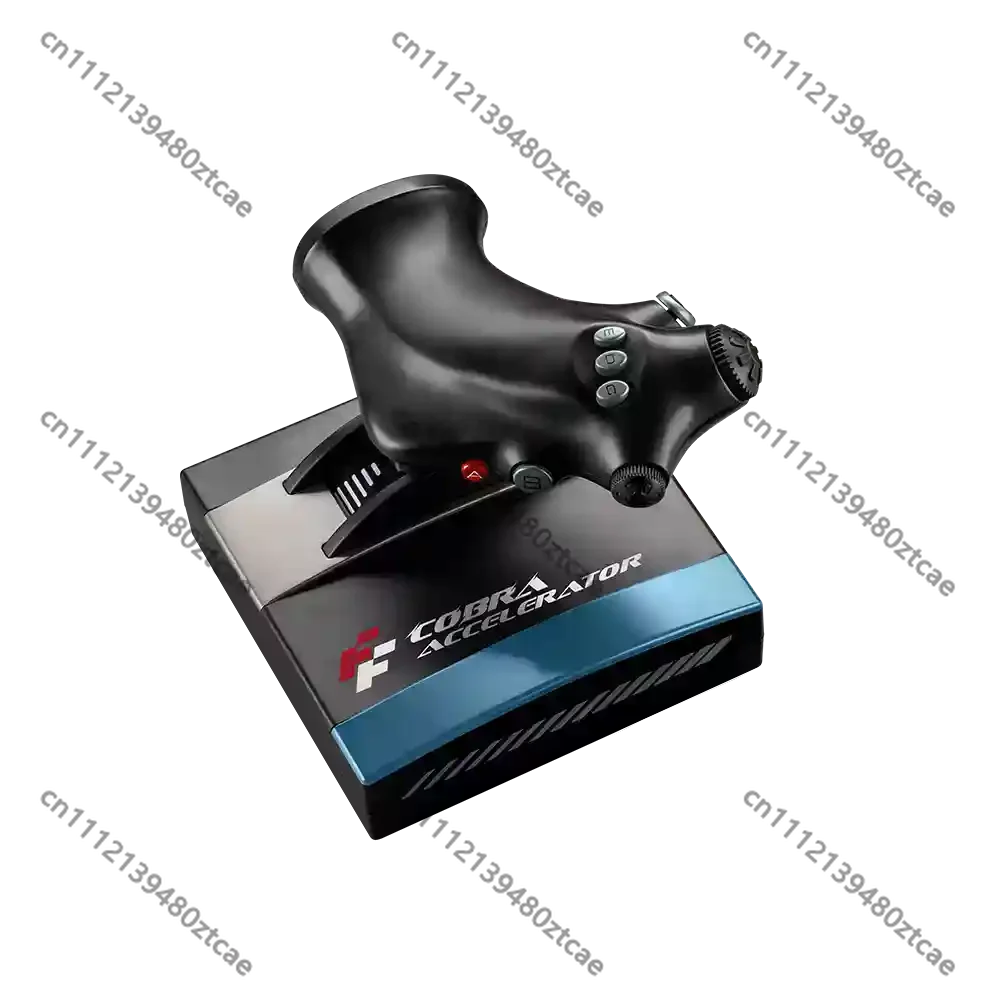 Desktop Flight Game Controller Kit Flight Control Joystick and Throttle for PC Aviation Simulation Games