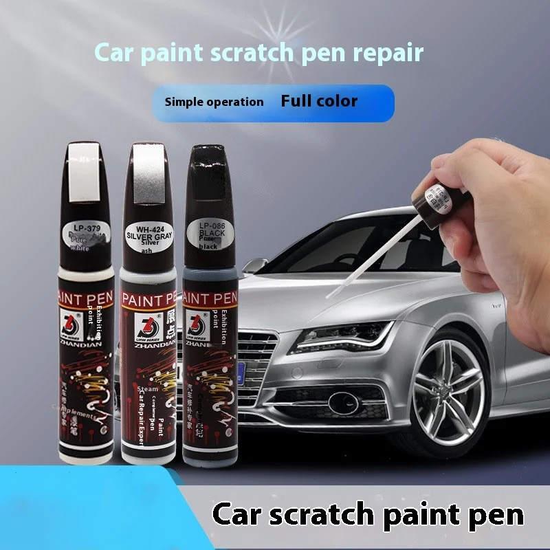 New Car Universal Touch Up Paint Pen Body Scratch Repair Fluid Black Paint Pen Paint Scratch Repair Tool White Tire Pen Hot Item