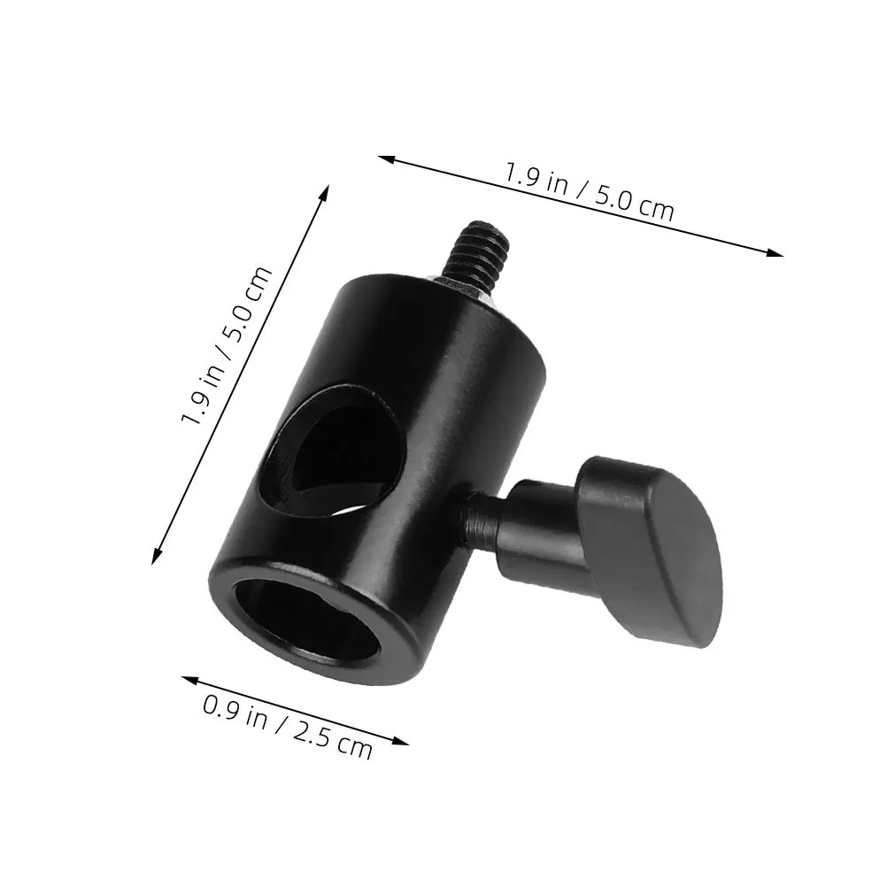 Horizontal Vertical Tripod Flashlight Adapter Light Stand Mounting Bracket Camera Fill Light Holder Universal Studio Equipment