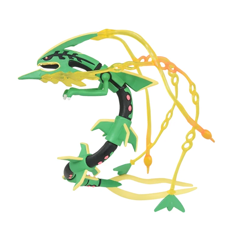 TOMY Limited Edition Pokemon Figuren ML Serie Mega Rayquaza Prachtige uitstraling Perfecte Anime Collectie Speelgoedcadeau Gratis standaard