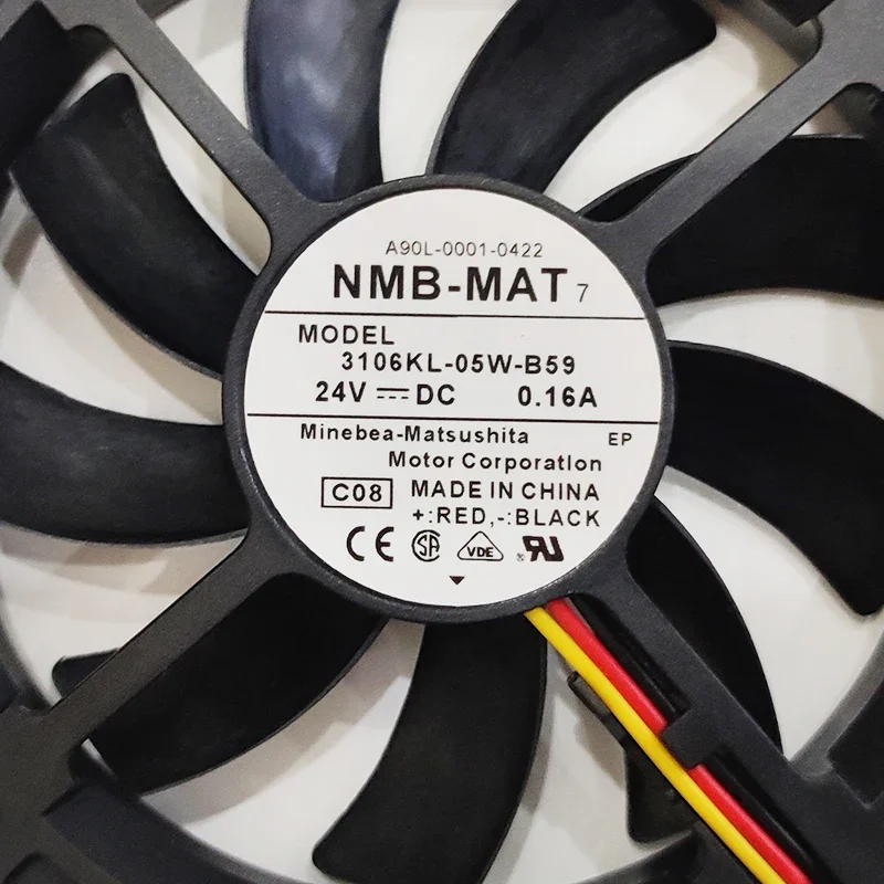 3106KL-05W-B59 A90L-0001-0422 24V0.16A original authentic NMB 80*80*15 three-line axial fan 3106KL 05W B59 A90L 0001 0422