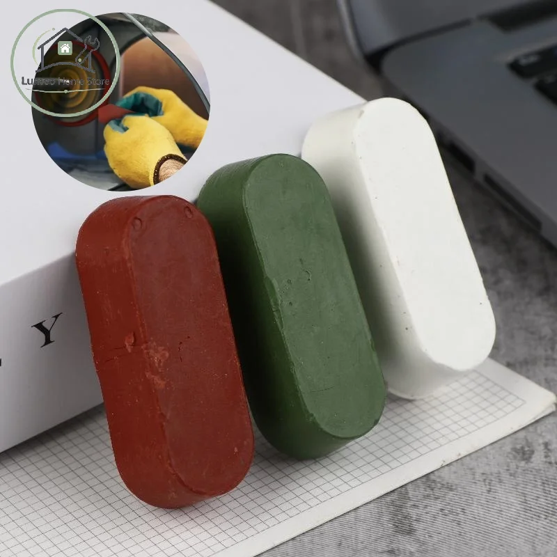 3Pcs Metal Polishing Compound Kit Alumina Abrasive Polishing Paste Buffing Compound Metal Knife Grinding Paste
