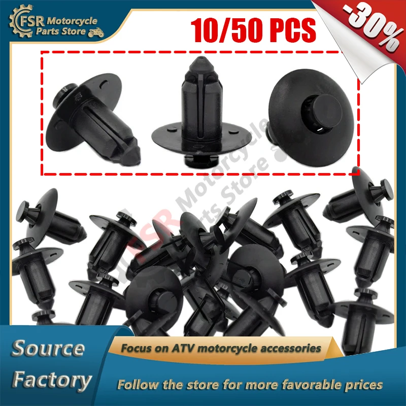 

Plastic Clip,Fits Kymco Quad MXU 700i 550 300 Maxxer 450 UXV & Scooter AK 550i Xciting S 400,P/N:90652-LCA4-E00 90652-LCA4-C10