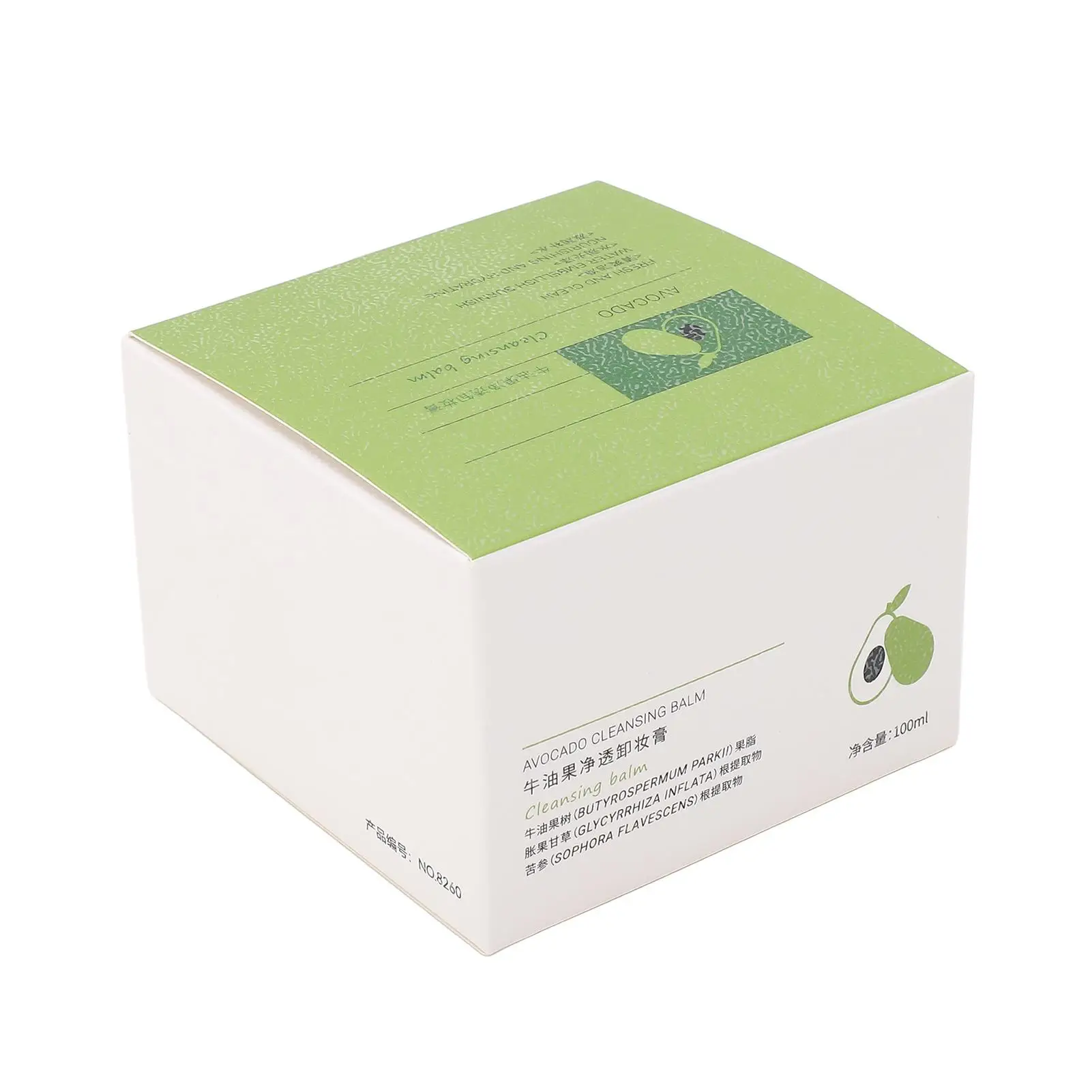 بلسم تنظيف الأفوكادو، منظف عميق، كريم مزيل المكياج المنعش، كريم محمول للعناية بالبشرة، غسول الوجه #3