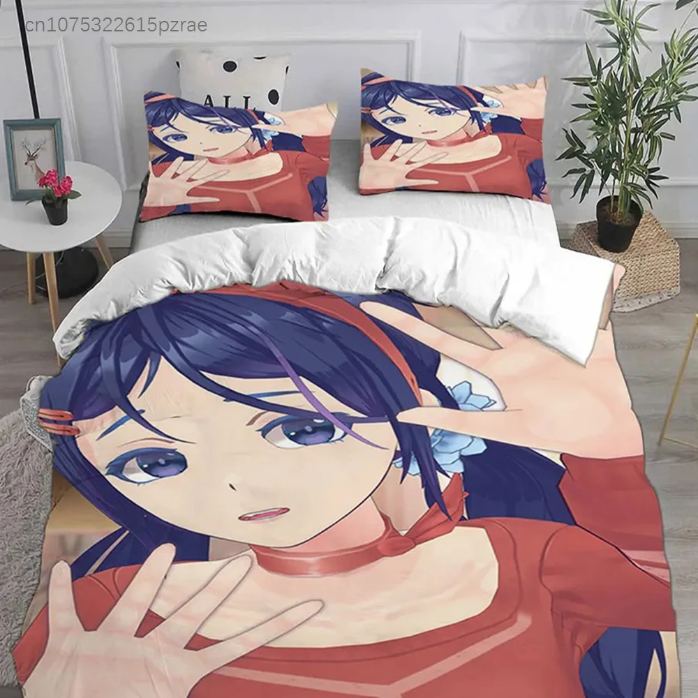 Game MiSide Bedding Sets 3D Printing MiSide Duvet Cover Pillowcase Sets Teenagers Children's Gifts Various Sizes