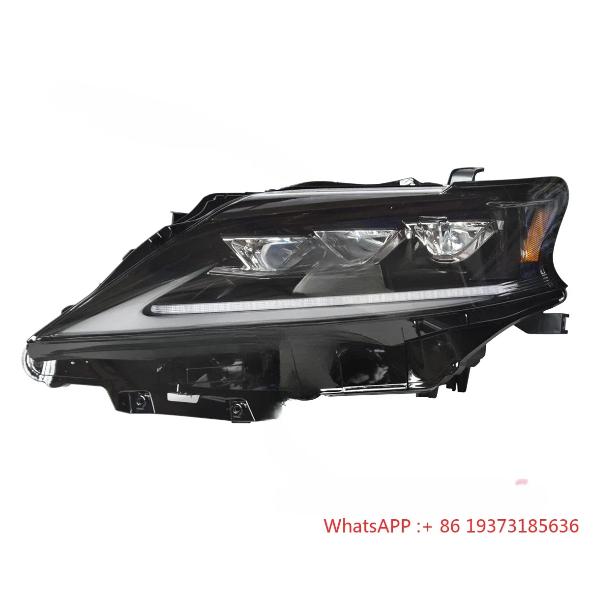 Lexus RX RX270 RX350 RX450h 2010-2015 Upgraded 2020 style front and rear bumpers triple LED headlights taillights body kit