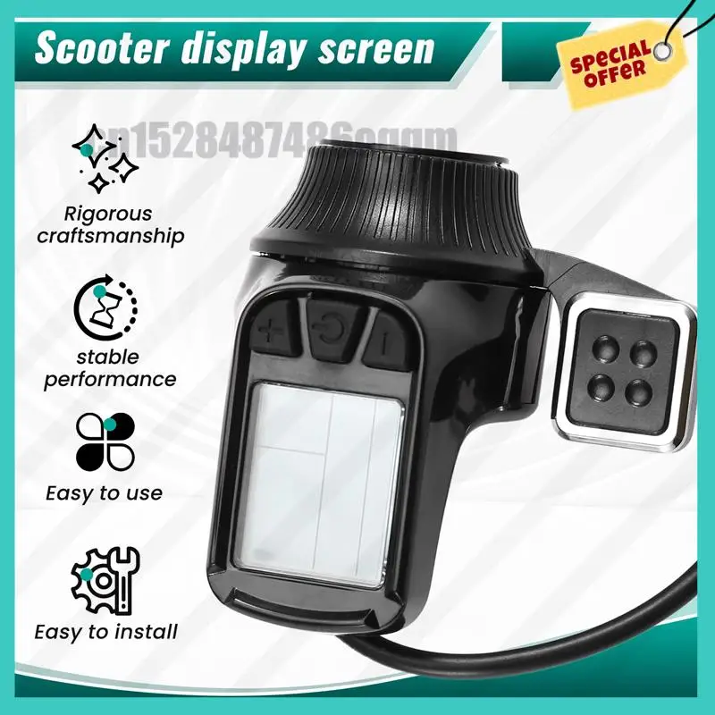 

-ABJZ ЖК-дисплей для электрического скутера INOKIM OXO 60 В, дроссельная заслонка, приборная панель, акселератор, запасные части, аксессуары