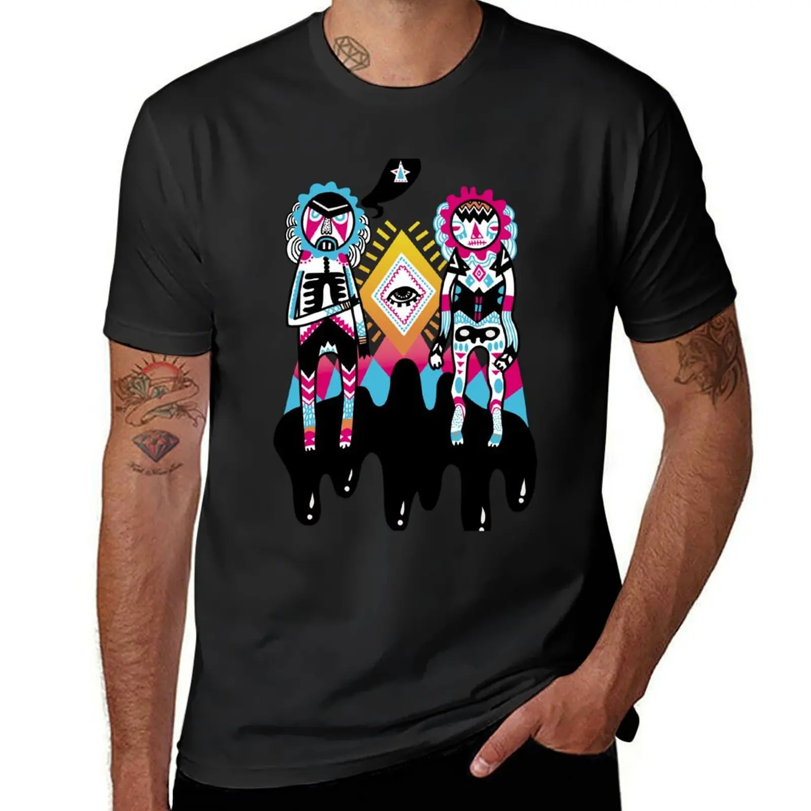 

meze T-Shirt blacks cute clothes customs men t shirts