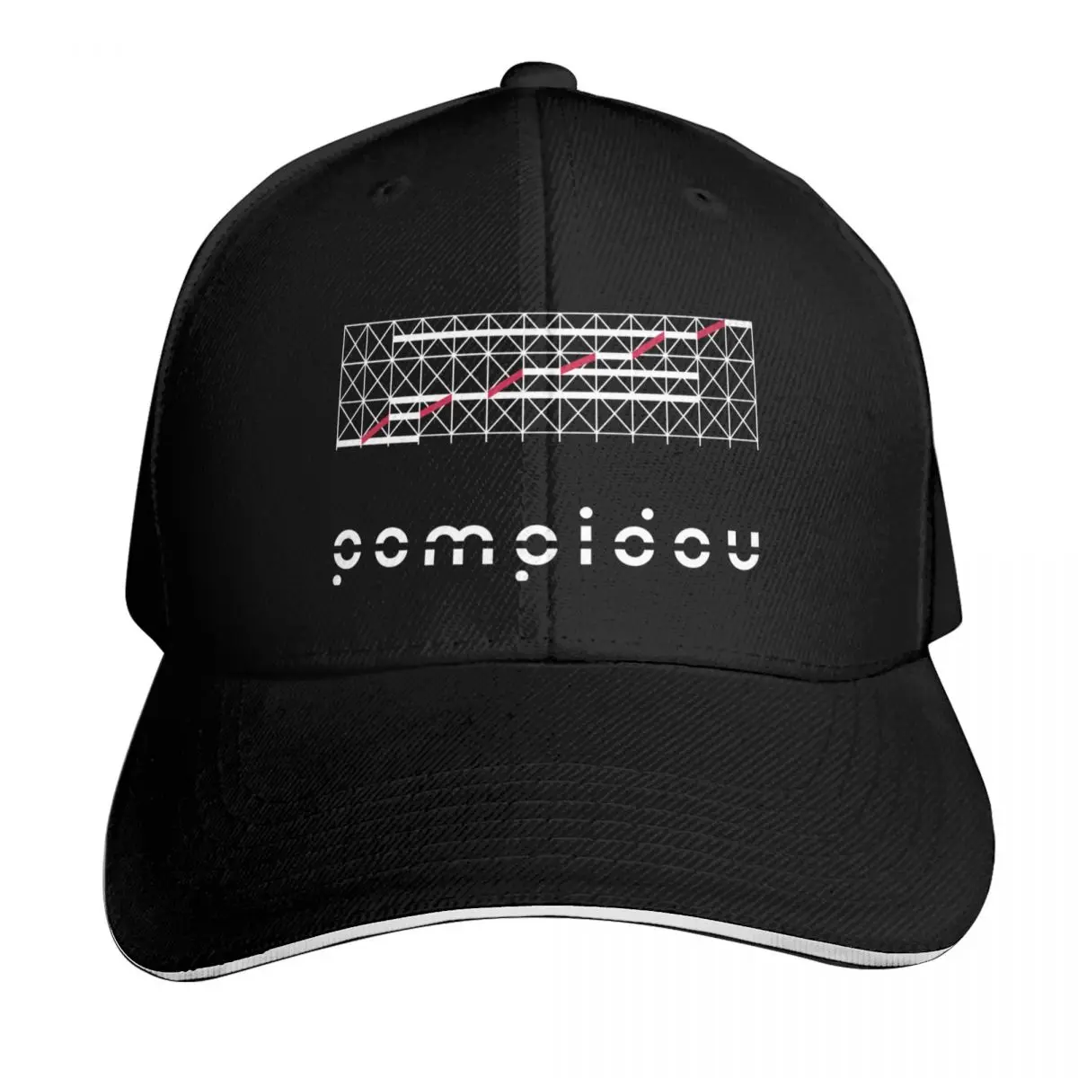 

Centre Pompidou - Modern Art Museum Baseball Cap Mountaineering Rave Brand Man cap birthday Men Caps Women's