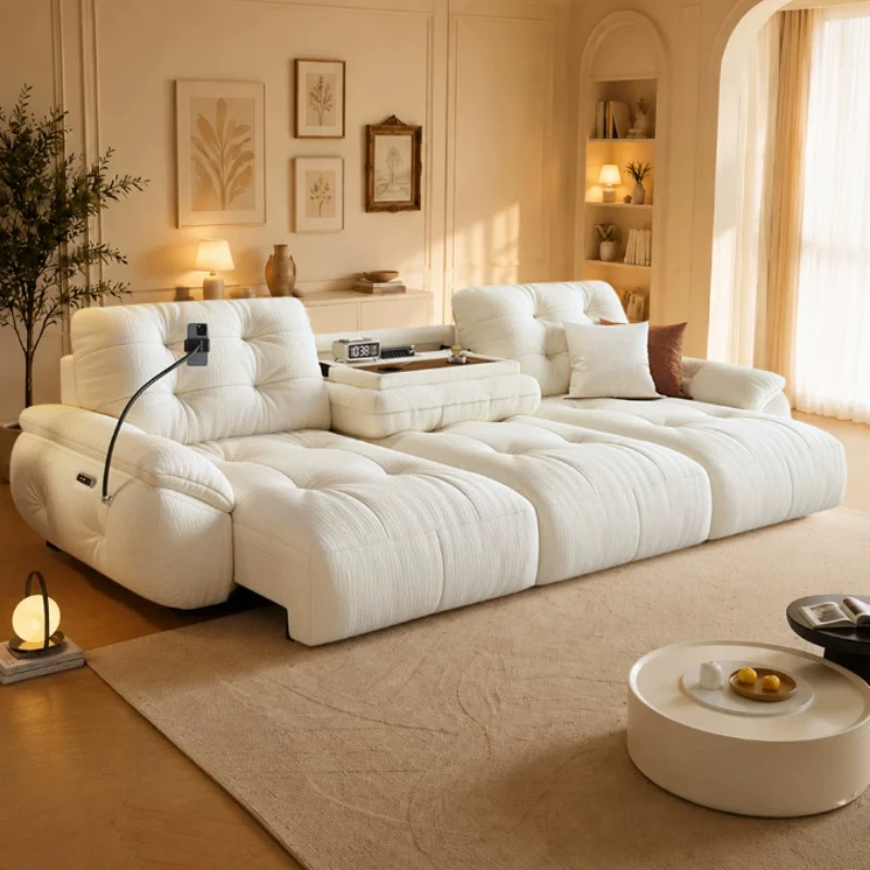 Recliner Electric Sofa Beds Bubble Corner Convertible Floor Couch Minimalist Italian Muebles Para Hogar Living Room Furniture