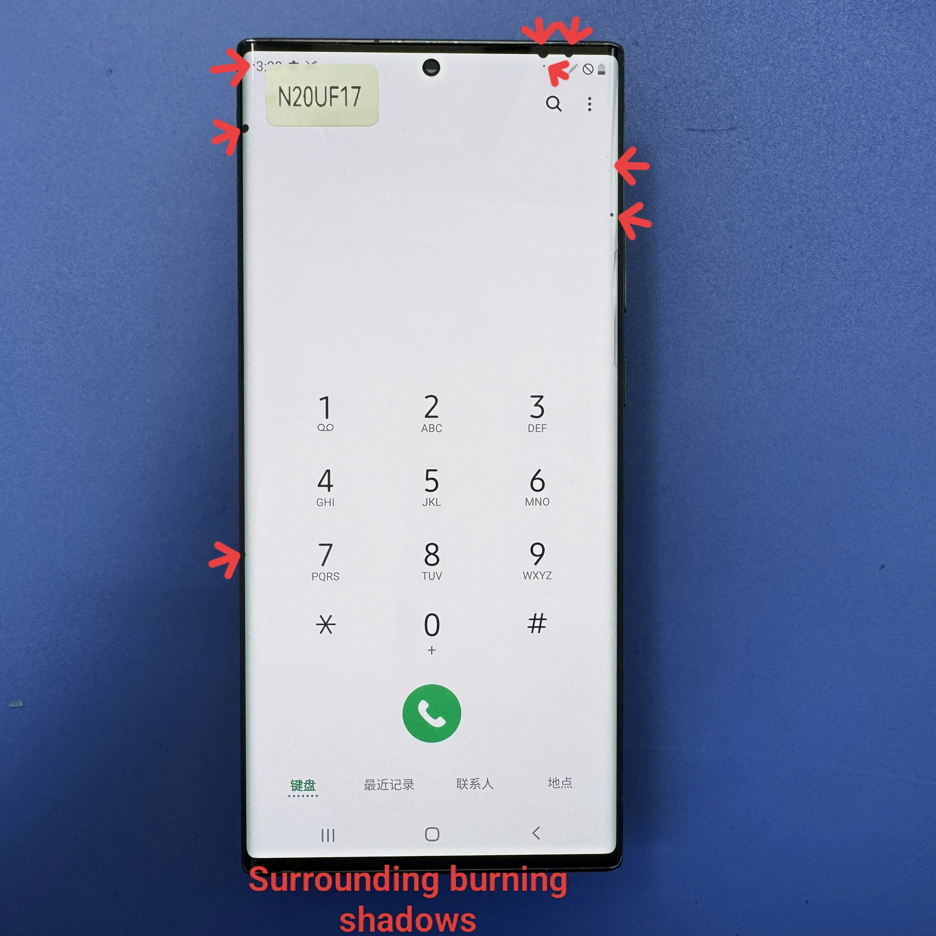 For Samsung Galaxy Note 20 Ultra 5G AMOLED LCD Note 20 Ultra N986B SM-N985F N985F/DS Touch Screen Digitizer Original Components