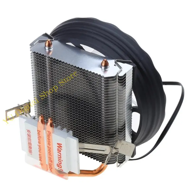

96BA 2/4 Heatpipes RGB CPU Cooler Radiator Silent PWM 4PIN For LGA 1150 1151 1155