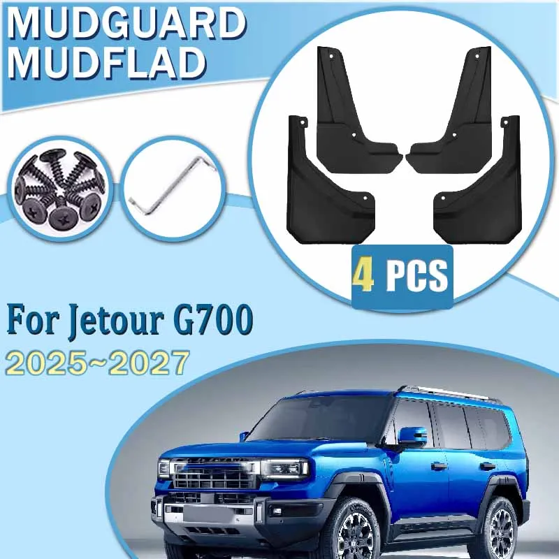 

Car Fenders Fit for Jetour G700 2025 2026 2027 Anti-splash Mud Guard Fender Front Rear Wheel Mudguard Mudguards Auto Accessories